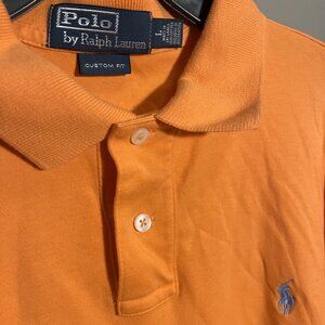 Ralph Lauren Polo Shirt, Orange, Large